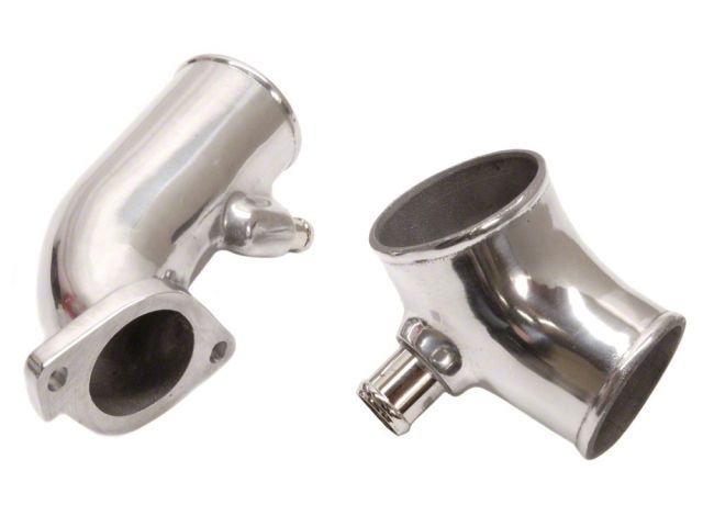 Load image into Gallery viewer, Polished aluminum intake pipes for Nissan S14/S15 SR20DET, part of HKS Racing Suction Reloaded kit.