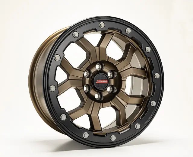 Cargue la imagen en el visor de la galería, NISMO Off Road Axis Bronze Beadlock Wheel - 17x8.5 +20 Offset - NizmoPartsPlug