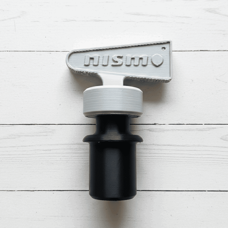 Load image into Gallery viewer, Nismo Style Fuel Cut Lighter Pull Ring Mīrai Mamōru Nissan