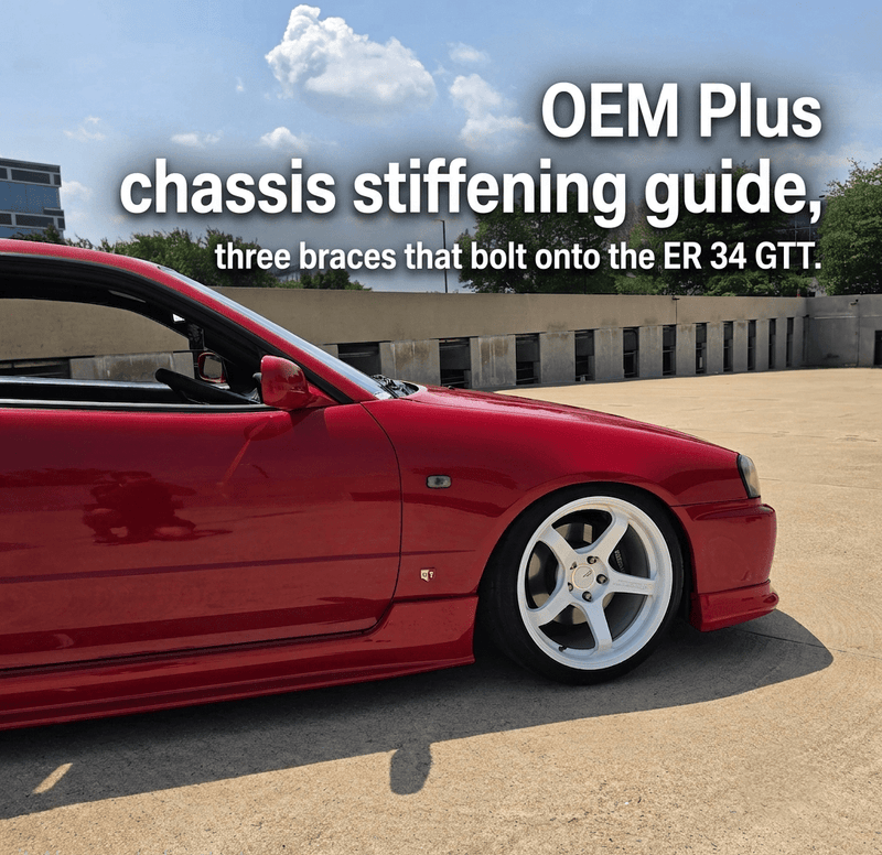 ギャラリービューアに画像をロードする, 日産 R34 スカイライン GTT から GTR へのフロントエンド ブラケット変換キット