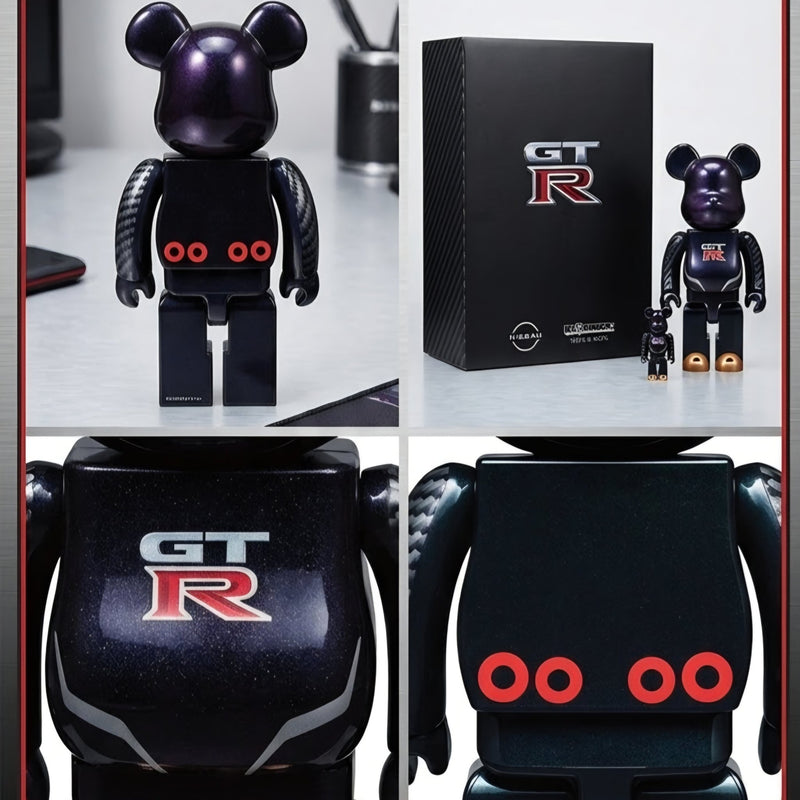 Load image into Gallery viewer, BE@RBRICK × NISSAN GT-R 100% & 400% — Limited One-Off Collaboration