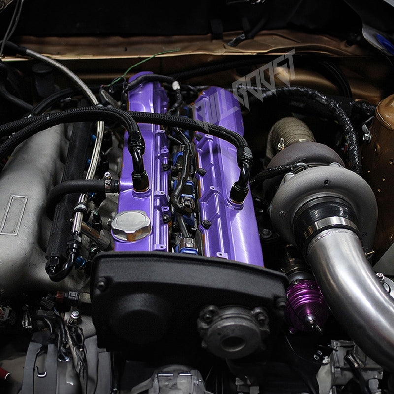 Load image into Gallery viewer, RB20 RB25 RB26 DET T4 Top Mount Turbo Manifold For Nissan GTR 44mm Twin Scroll