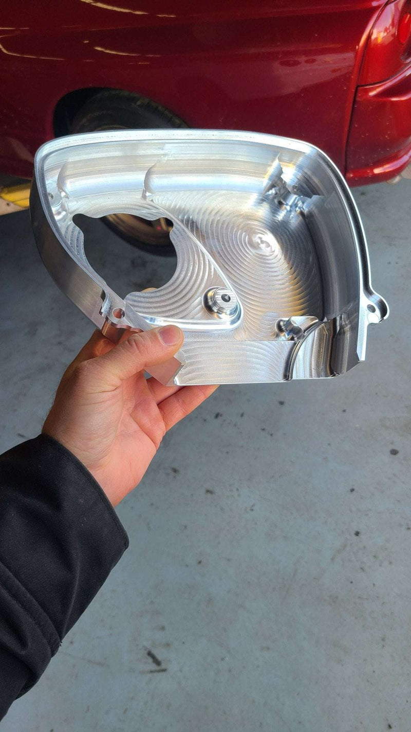 Load image into Gallery viewer, U.P.G. Lightweight billet RB26 front cover (multiple options available)