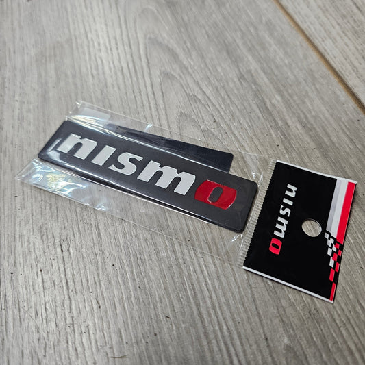 Nissan New Nismo Logo Black Emblem - NizmoPartsPlug