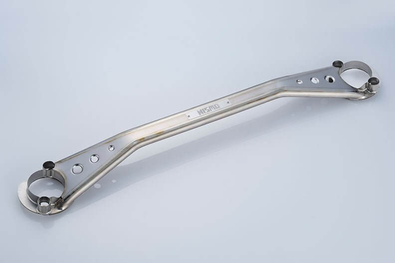 40th Anniversary NISMO Special Titanium Strut Tower Bar Old Logo - NizmoPartsPlug