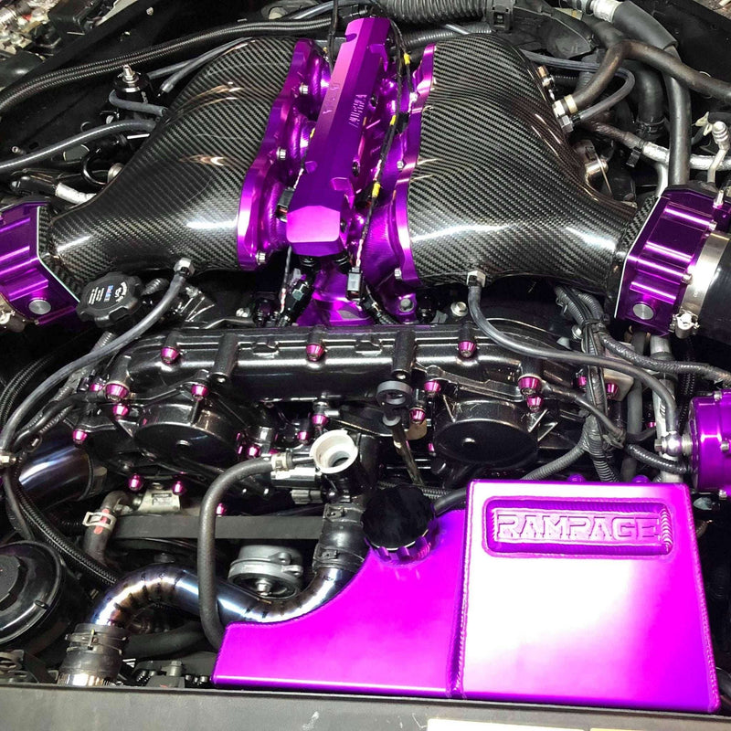 Cargue la imagen en el visor de la galería, ZSPEC Stage-2 Dress Up Bolts® Fastener Kit for '09-23 Nissan GTR (R35), Stainless & Billet
