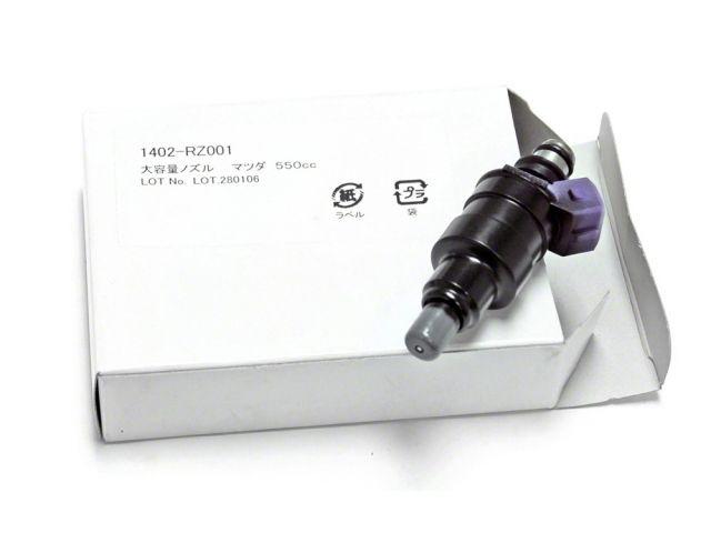 Cargue la imagen en el visor de la galería, HKS Universal Top Feed Fuel Injector Purple 550cc