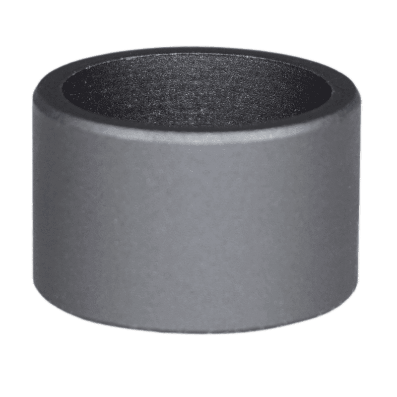 Load image into Gallery viewer, Matte black cylindrical plenum fastener spacer for 90-96 Nissan 300ZX Z32.