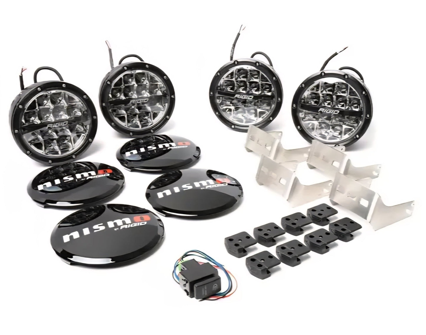 NISMO Off Road 6" Inch Titan Nismo Sports Bar Light Set - NizmoPartsPlug