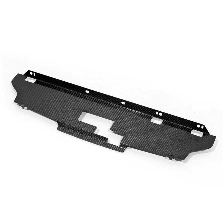 Load image into Gallery viewer, Glossy black dry carbon fiber cooling panel for Nissan Skyline GT-R R32.