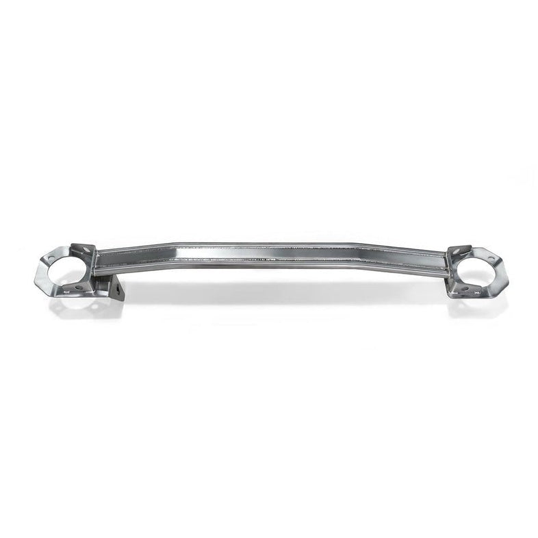 ギャラリービューアに画像をロードする, Metallic silver titanium strut bar with master cylinder stopper for Nissan Skyline GTR BCNR33 and BNR34.