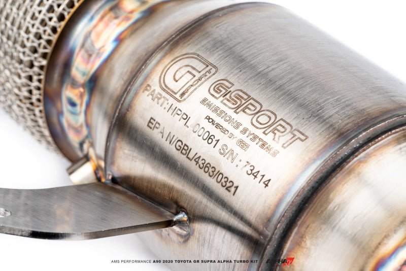 Cargue la imagen en el visor de la galería, AMS Performance A90 2020 Toyota GR Supra Alpha 6 GTX3076 GEN II Turbo Kit 49 State Legal EPA Catted AMS.38.14.0001-2