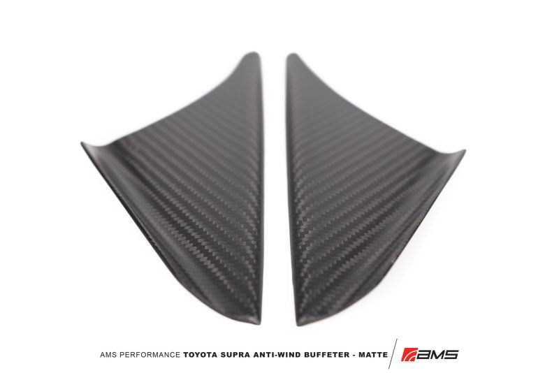 Cargue la imagen en el visor de la galería, AMS Performance 2020+ Toyota GR Supra Anti-Wind Buffeting Kit - Matte Carbon AMS.38.06.0002-2