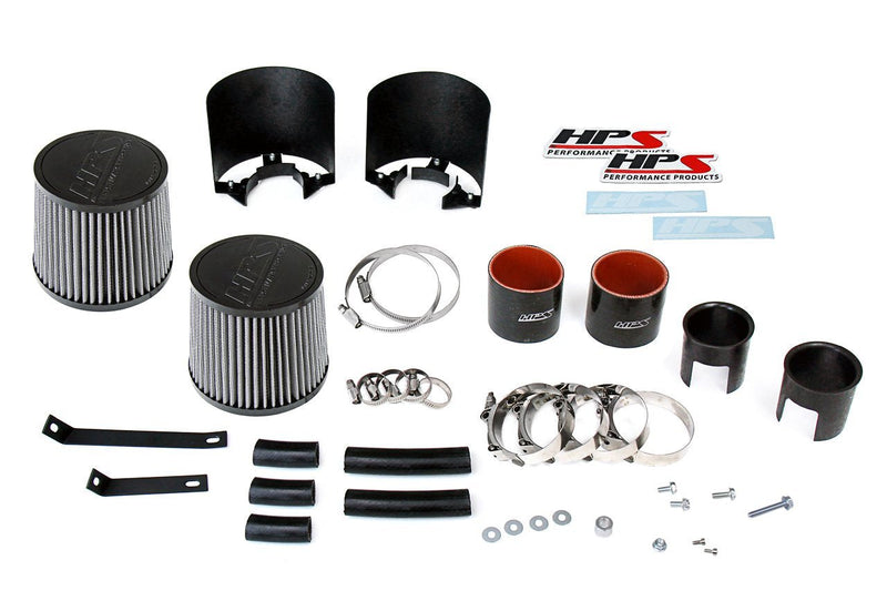 ギャラリービューアに画像をロードする, HPS Performance HPS Shortram Air Intake Kit Nissan 2009-2020 370Z 3.7L V6, Includes Heat Shield, 827-706