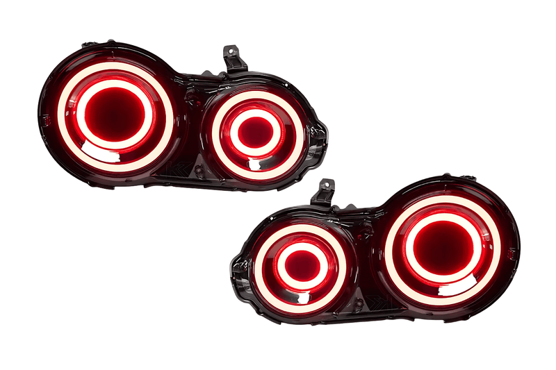 Load image into Gallery viewer, Nissan R35 GTR Red Valenti Style LED Tail Lights (2009 - 2017)