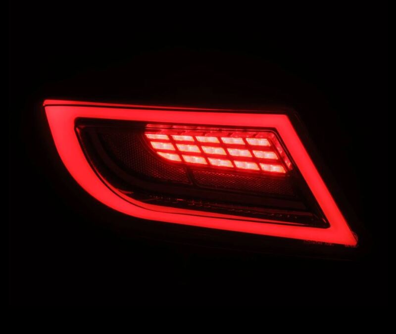 Load image into Gallery viewer, AlphaRex 22-24 Toyota GR86 LUXX LED Taillights Black Smoke 675020 *Discontinued