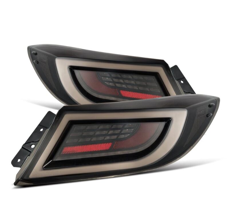 Load image into Gallery viewer, AlphaRex 22-24 Toyota GR86 LUXX LED Taillights Black Smoke 675020 *Discontinued