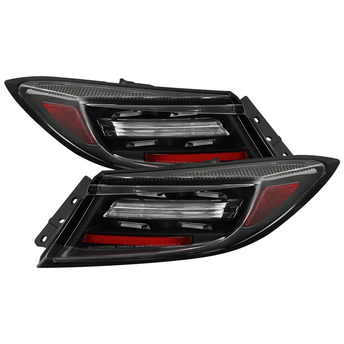 Cargue la imagen en el visor de la galería, SPYDER Apex 22-24 Toyota GR86/BRZ Full LED Tail Lights - Black (ALT-YD-TGR8622-SEQGR-BK) 5088918