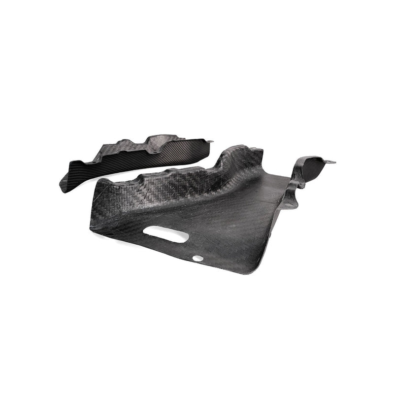 Load image into Gallery viewer, MUSE JAPAN Nissan Skyline BNR32 GTR DRY CARBON FRONT BRAKE AIR DUCT SET - NizmoPartsPlug