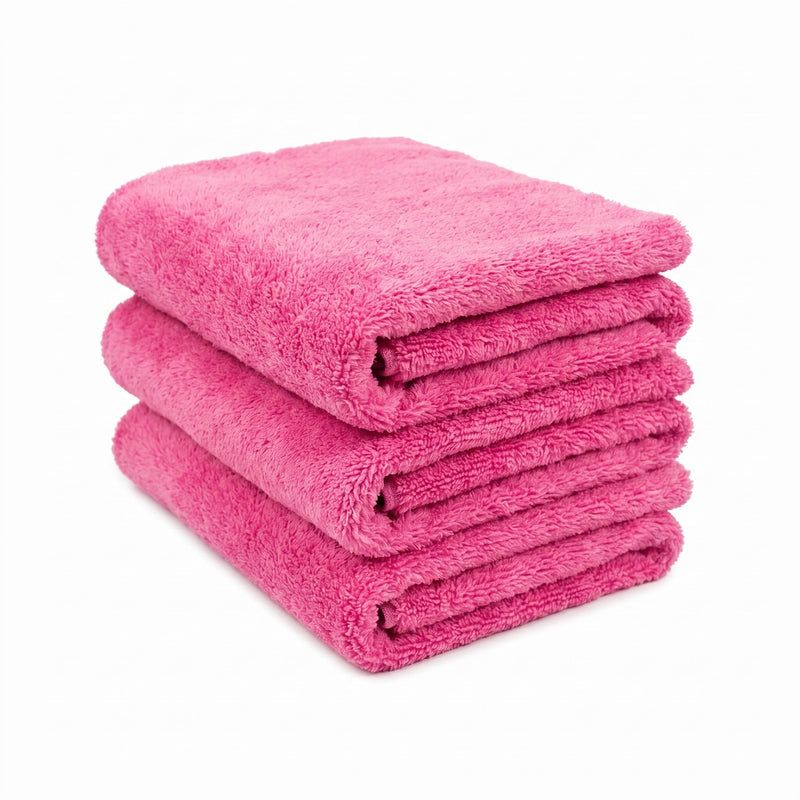 ギャラリービューアに画像をロードする, WASH&WHIPS Edgeless Microfiber Coral Fleece with Ultrasonic Edge 3 Pack