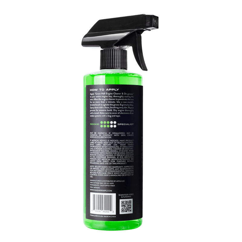 Cargue la imagen en el visor de la galería, WASH&WHIPS Green Hell Engine Cleaner & Degreaser