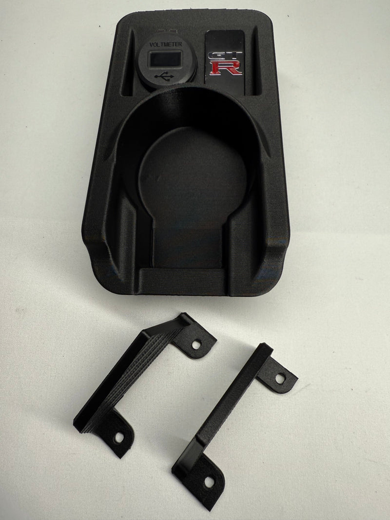 Cargue la imagen en el visor de la galería, R33 Skyline Center Console Cupholder Insert