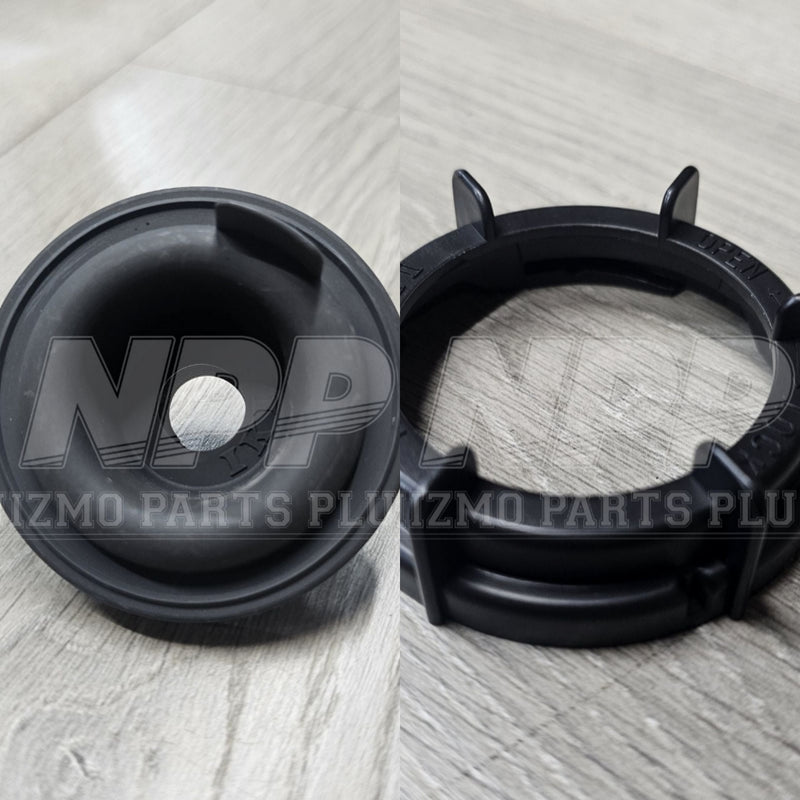 Load image into Gallery viewer, Nissan Skyline R32 N1 Foglight Seal & Cover Cap Set - NizmoPartsPlug