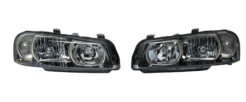 Load image into Gallery viewer, SPDZ1 Nissan Skyline R34 GTR Style OEM Replacement Headlights (Pair)