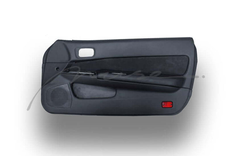 Cargue la imagen en el visor de la galería, Muse Japan Nissan Skyline R34 GTR Full Leather Door Cards W/ Alcantara Inserts - NizmoPartsPlug