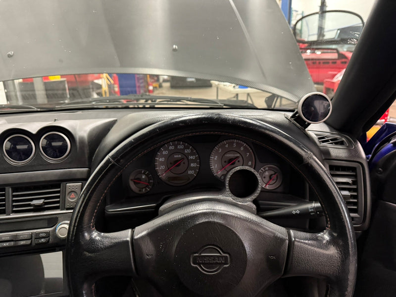 Load image into Gallery viewer, R34 Skyline 52mm Steering Column Gauge Pod