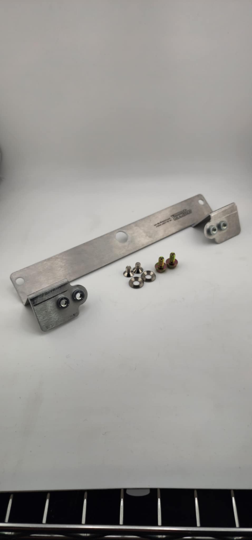 R32/33 Skyline Front Bumper Conversion License Plate Mounting Bracket - NizmoPartsPlug