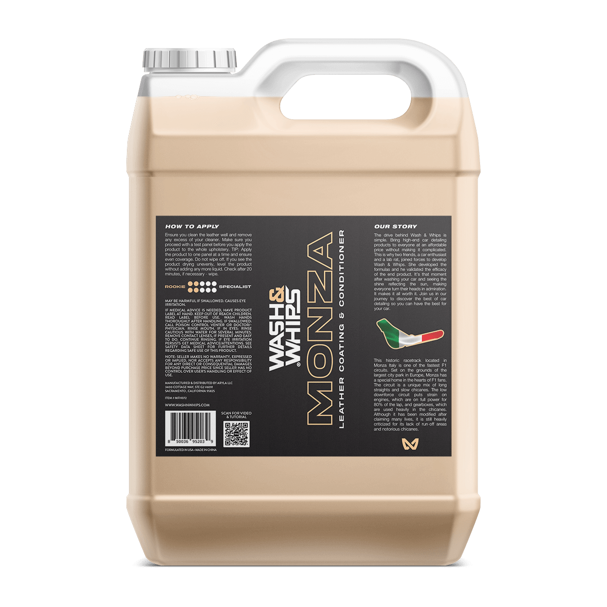 WASH&WHIPS Monza Leather Coating & Conditioner