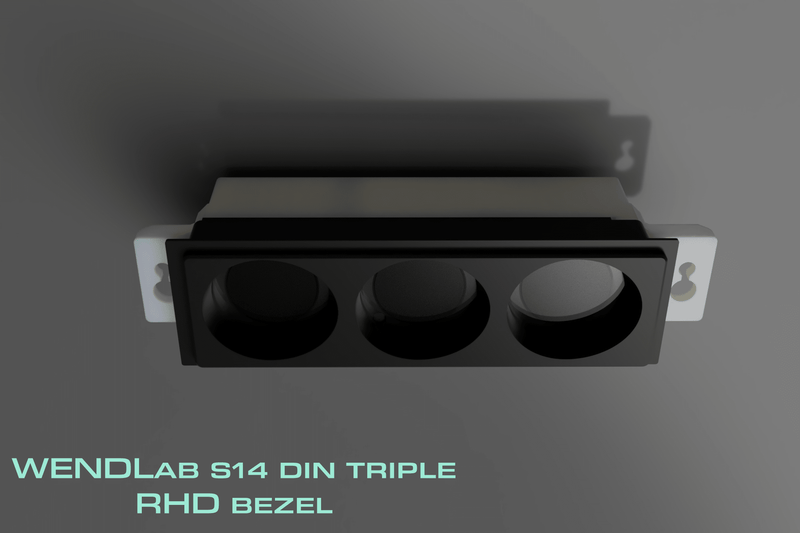 Load image into Gallery viewer, S14 Silvia DIN Triple CANBUS Gauge