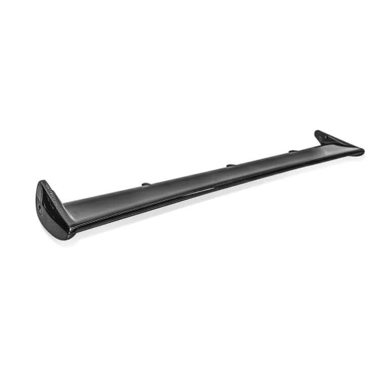 Load image into Gallery viewer, MUSE JAPAN BNR34 GTR DRY CARBON MAIN REAR SPOILER ASSEMBLY (PREORDER) - NizmoPartsPlug