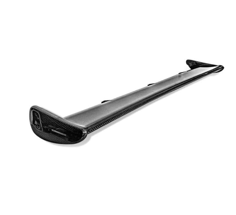 Load image into Gallery viewer, MUSE JAPAN BNR34 GTR DRY CARBON MAIN REAR SPOILER ASSEMBLY (PREORDER) - NizmoPartsPlug