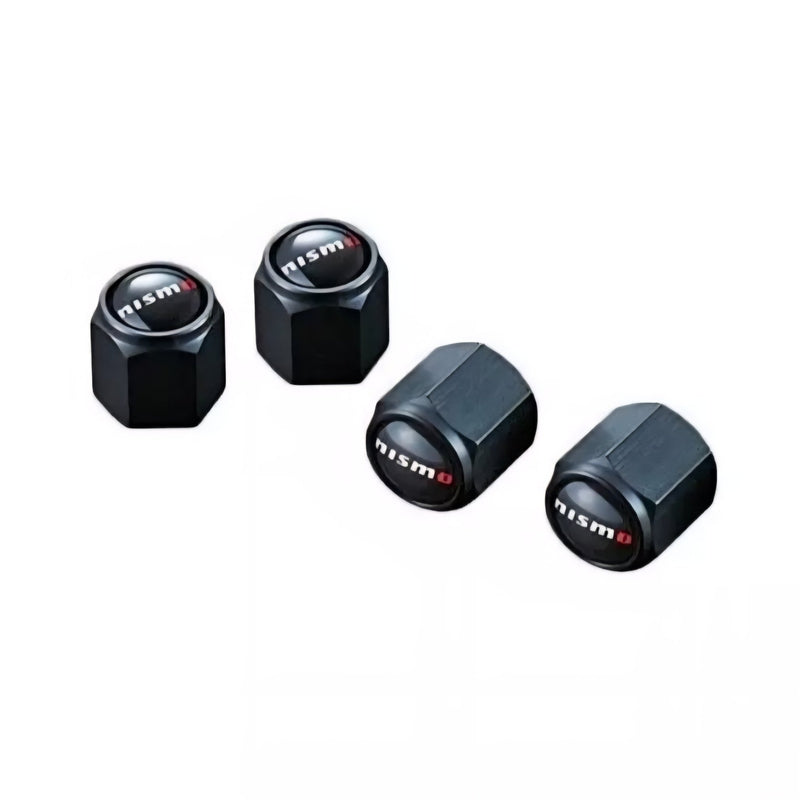 Load image into Gallery viewer, Nissan Nismo Tire Aluminium Valve Stem Cap Set - NizmoPartsPlug