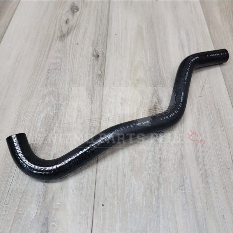 Load image into Gallery viewer, Black Nissan RB26DETT oil cooler hose for Skyline GT-R (R32, R33, R34) in new condition.