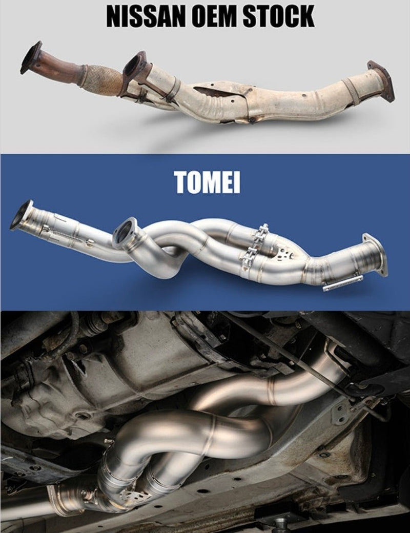 Cargue la imagen en el visor de la galería, Nissan Skyline GTR Full Titanium Front Pipe RB26DETT