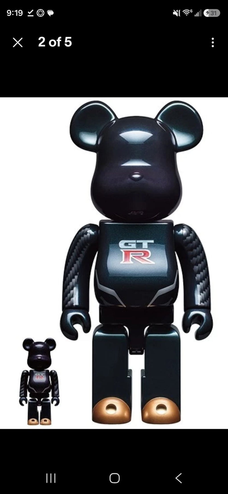 Load image into Gallery viewer, BE@RBRICK × NISSAN GT-R 100% & 400% — Limited One-Off Collaboration
