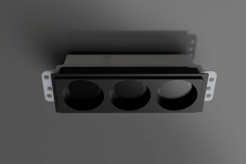 Load image into Gallery viewer, WC34 Stagea DIN Triple CANBUS Gauge