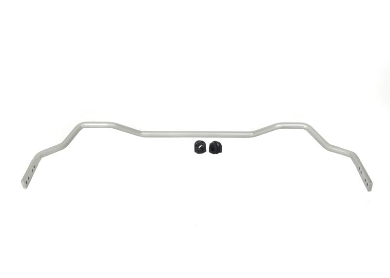 ギャラリービューアに画像をロードする, Whiteline 24mm adjustable silver front sway bar for R33 Nissan Skyline with two black bushings.