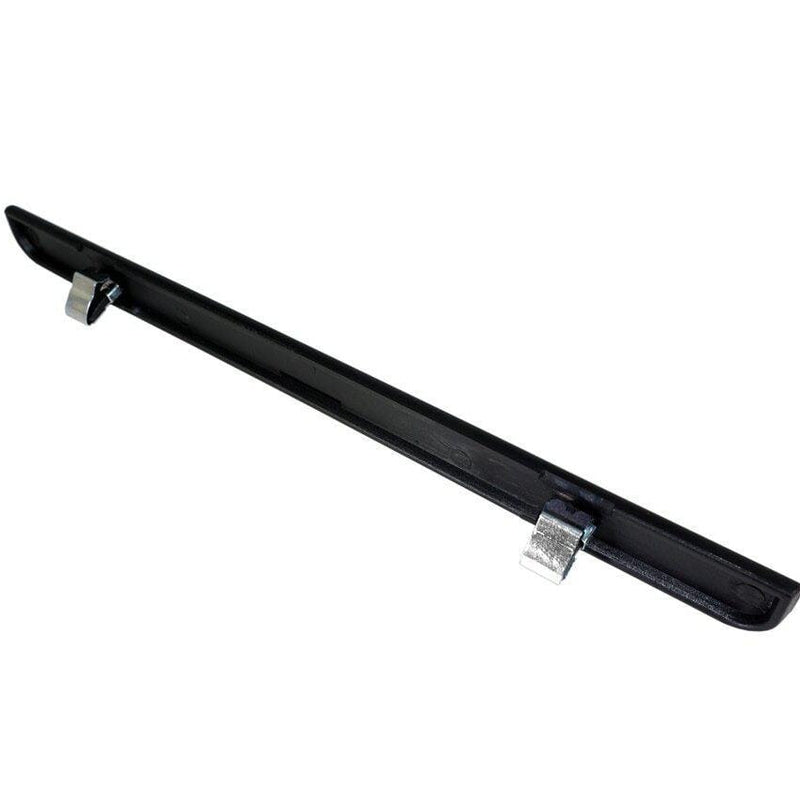 Load image into Gallery viewer, Black ZSPEC radio trim plate with metal clips for Nissan Z32 300ZX.