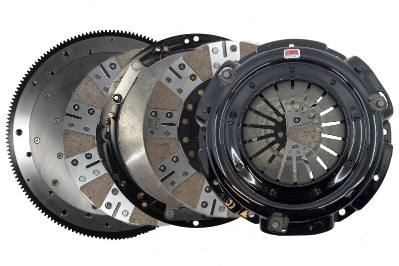 Cargue la imagen en el visor de la galería, Competition Clutch Nissan 400Z 245mm Twin Disc Street/Track Clutch Kit w/ Aluminum Flywheel 2456075-2M