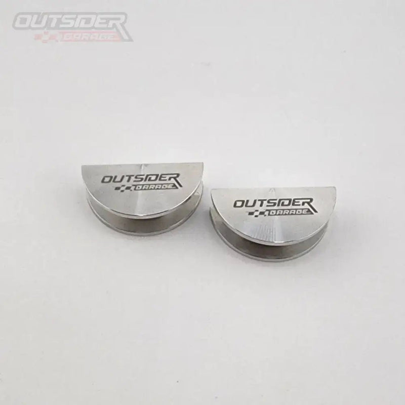 Cargue la imagen en el visor de la galería, Billet Nissan RB/VG/CA Half Moon Seals - NizmoPartsPlug