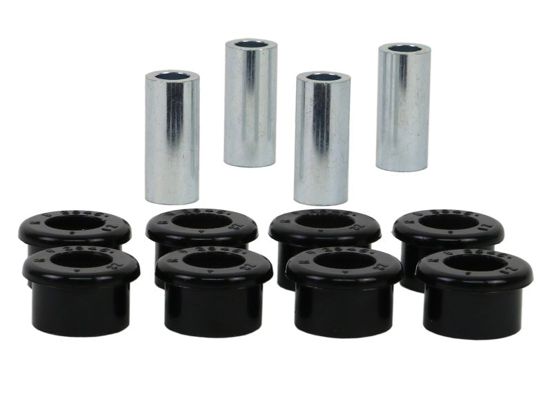 Cargue la imagen en el visor de la galería, Whiteline Plus 1/90-02 Nissan Skyline Rear Radius Arm - Upper Inner & Outer Bushing Kit W62546