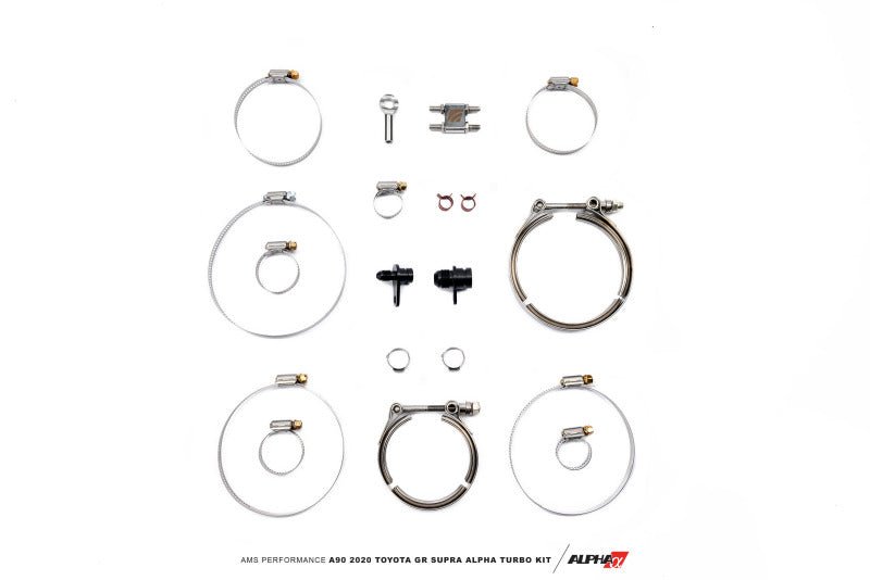 Cargue la imagen en el visor de la galería, AMS Performance A90 2020 Toyota GR Supra Alpha 6 GTX3076 GEN II Turbo Kit 49 State Legal EPA Catted AMS.38.14.0001-2