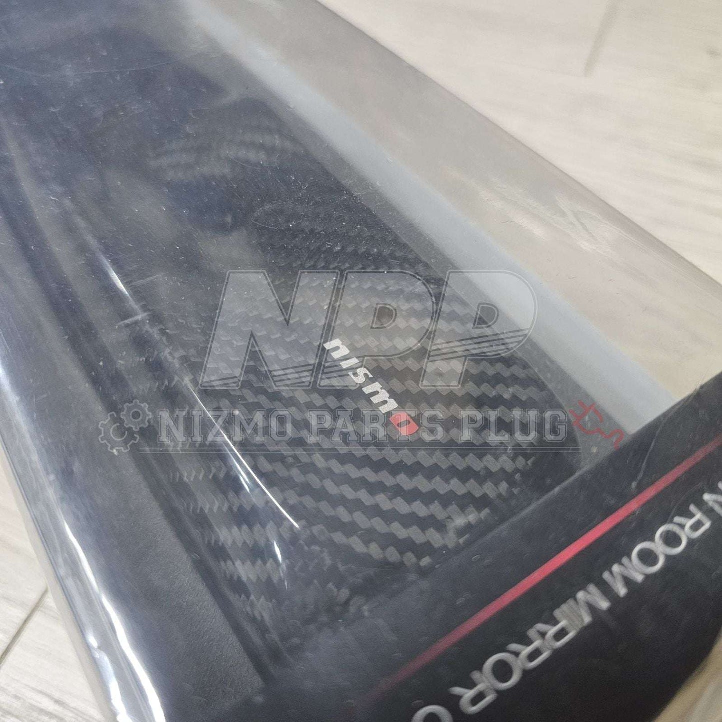 Nissan R32 R33 Skyline Nismo Carbon Fiber Rear View Mirror Cover - NizmoPartsPlug