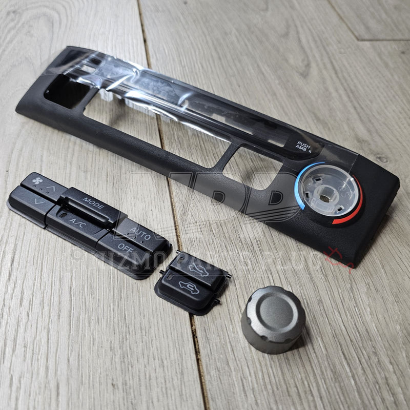Load image into Gallery viewer, Nissan R34 Skyline A/C Faceplate Controller Refresh Set - NizmoPartsPlug