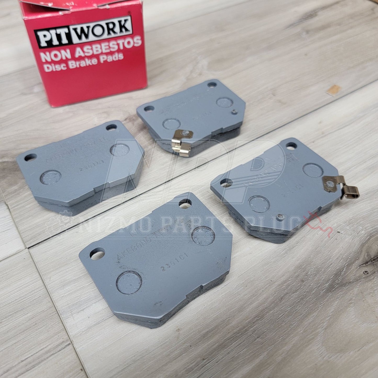 Nissan R32 GTR/ER34 Skyline Rear Brake Pad Set (Turbo Models) - NizmoPartsPlug