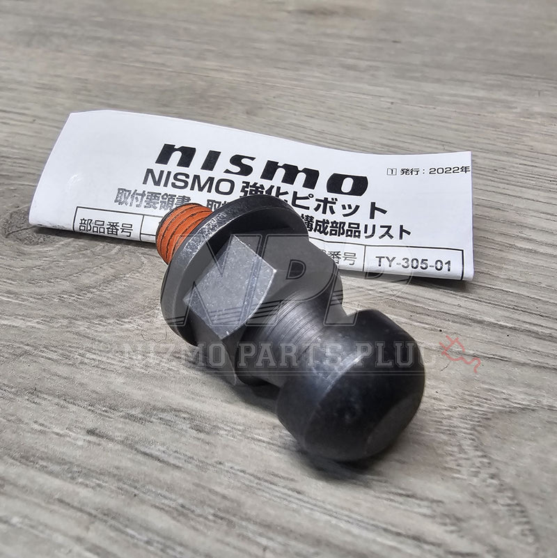 ギャラリービューアに画像をロードする, New Nismo reinforced clutch fork pivot ball for Nissan S13/S14, black steel with orange thread locker.